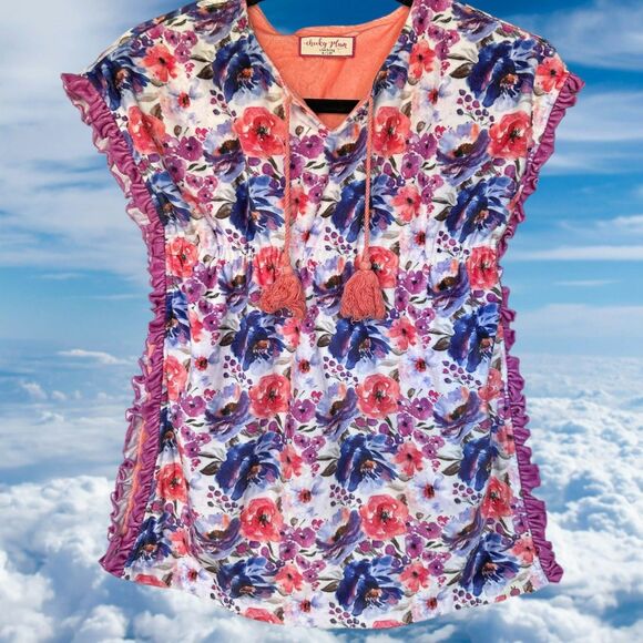 Cheeky Plum Boutique Smock/Swim Cover-EUC-size 8/10 - Picture 1 of 6